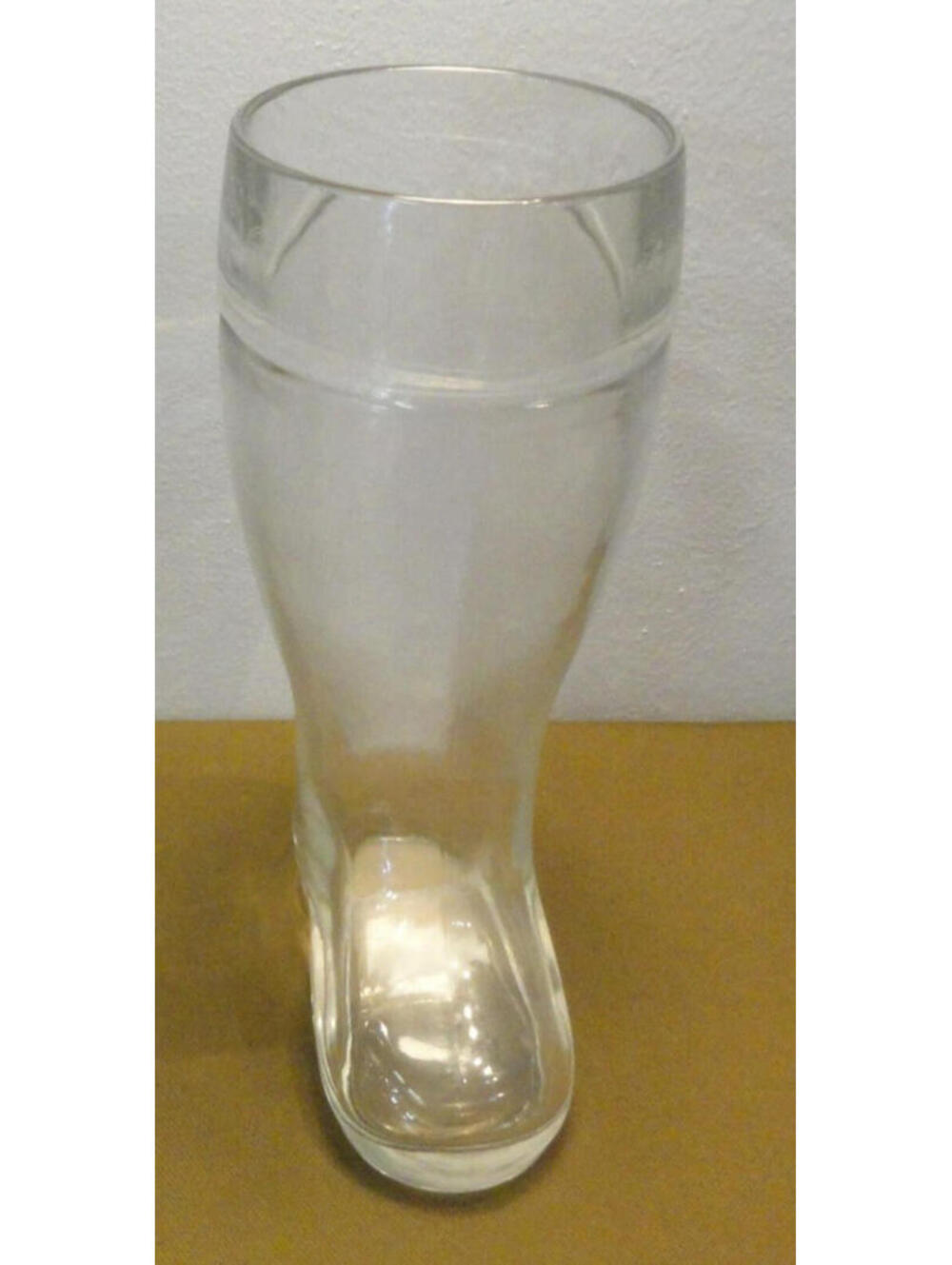 2014 COLLECTIBLE BOOT STYLE GLASS DAS BOOT OCTOBERFEST GLASS BEER MUG 0.5L